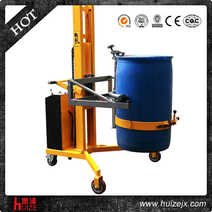 半電動(dòng)油桶車(chē)（直角腿，夾鐵桶翻轉(zhuǎn)）3