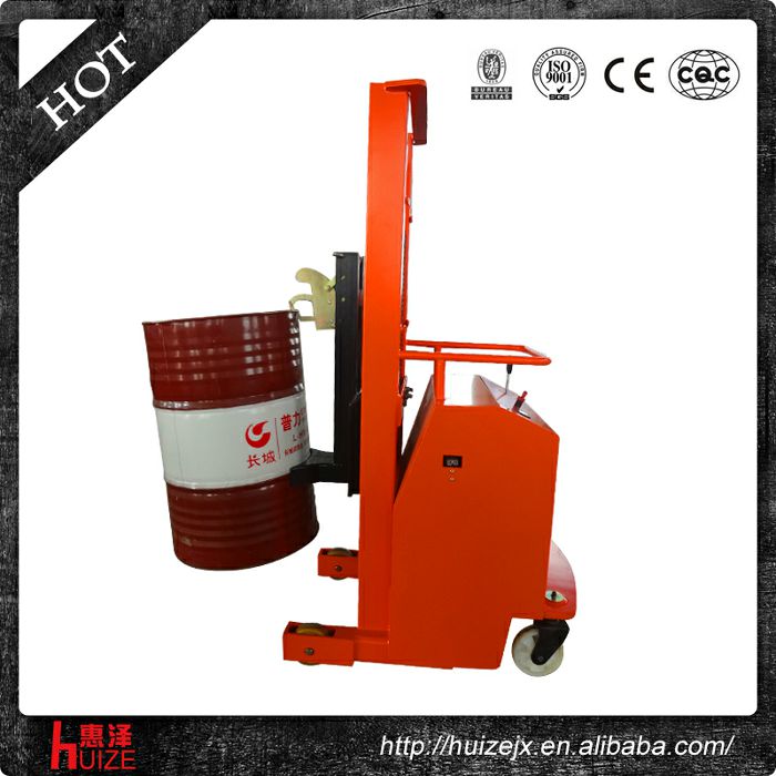 半電動配重油桶車（無底腿，只堆垛，不翻轉(zhuǎn)）