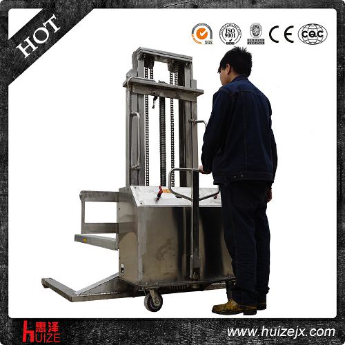 半電動堆高車(不銹鋼寬腿) 半電動堆高車(不銹鋼寬腿)